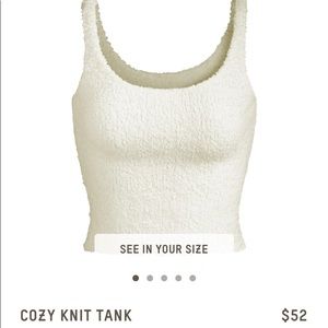 SKIMS cozy knit top